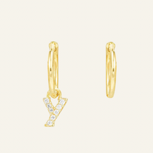 Load image into Gallery viewer, Letter Hoops