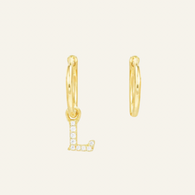 Load image into Gallery viewer, Letter Hoops