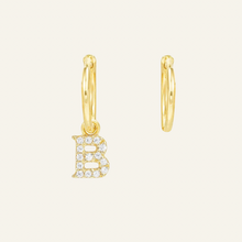 Load image into Gallery viewer, Letter Hoops