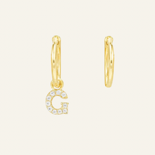 Load image into Gallery viewer, Letter Hoops