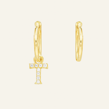 Load image into Gallery viewer, Letter Hoops