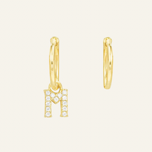 Load image into Gallery viewer, Letter Hoops