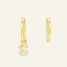 Load image into Gallery viewer, Letter Hoops