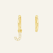 Load image into Gallery viewer, Letter Hoops