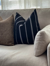 Load image into Gallery viewer, Black Linen Pillow Cover, Billy