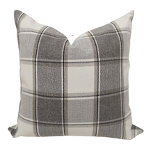 Load image into Gallery viewer, Herringbone Weave Windowpane Pillow Cover, Sarah