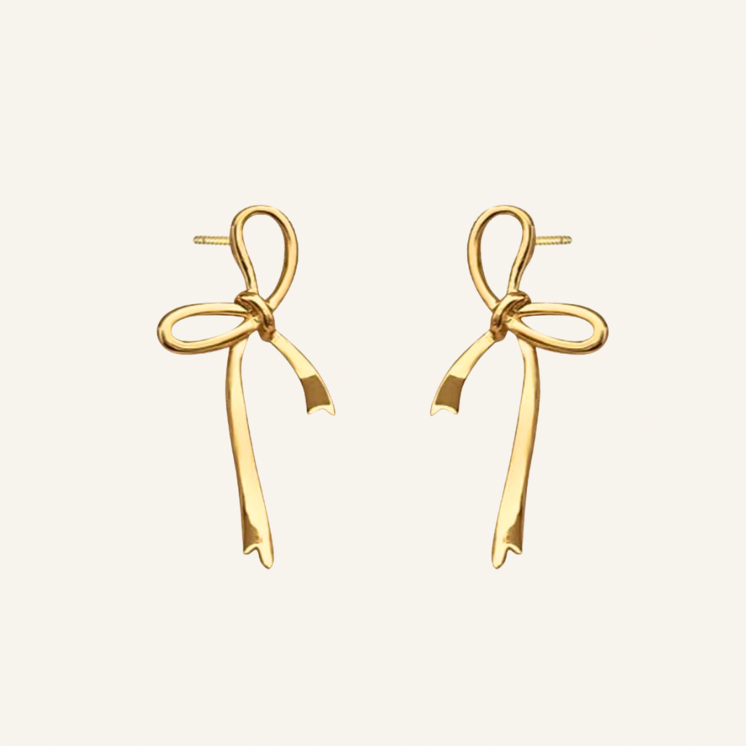 Aria Bow Earrings